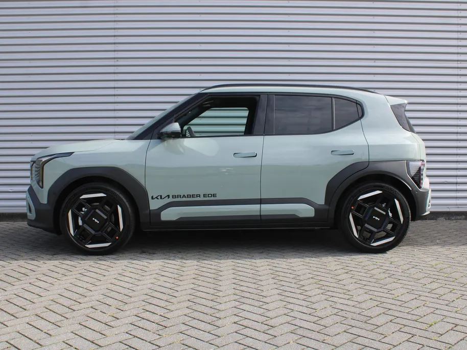 Kia EV2 GT-Line 61 kWh | Stuur-/stoelverwarming + ventilatie | 360 Camera | Schuifdak | Geheugenstoel | 19' LM | Dodehoek detectie | Telefoonlader |