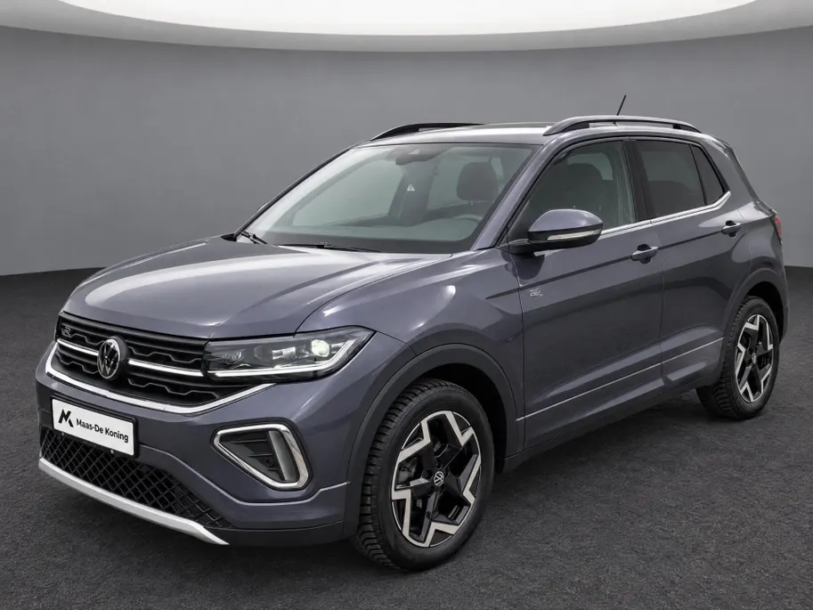 Volkswagen T-Cross 1.5TSI/150PK R-Line ·Trekhaak · Apple/Android Car Play ·  Navigatie · Camera + Parkeersensoren · Garantie t/m 22-10-2027