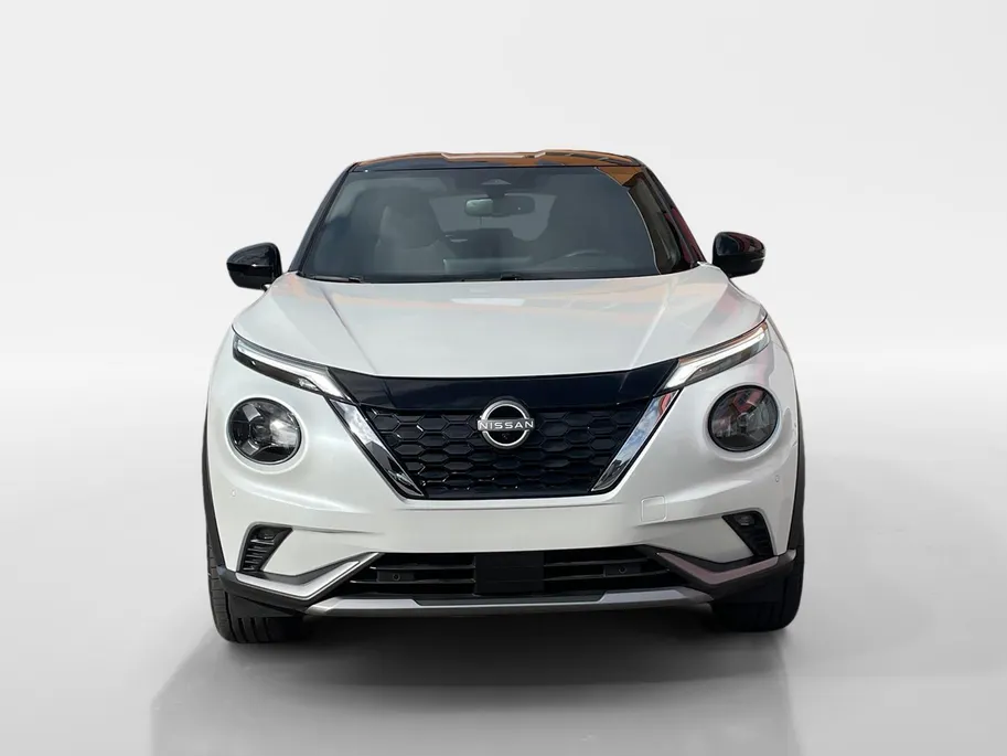 Nissan Juke 1.6 Hybrid N-Design | 360grd Camera | Apple carplay & Android auto | Stoel- en stuurverwarming| Two tone lak | 19inch LM wielen | I-key | Automaat| Pro-pilot| Navigatie | Climate controle |