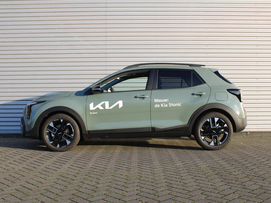 Kia Stonic 1.0 T-GDi MHEV GT-Line | Stuur-/stoelverwarming | Schuifdak | Camera | Cruise adapt. | Dodehoek detectie | Clima | Navi | 17' LM | LED |