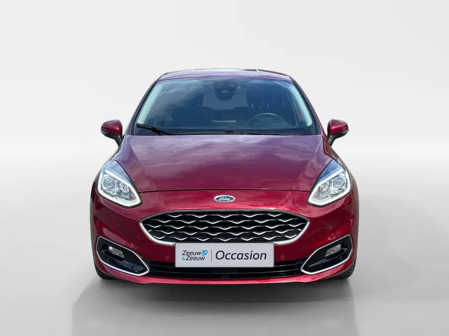 Ford Fiesta 1.0 EcoBoost Vignale 125PK | Adaptieve Cruise Control | B&O | Half leder | Camera | Keyless Entry | Privacy Glass | Winter Pack | Parkeersensoren | Navigatie | All weather banden