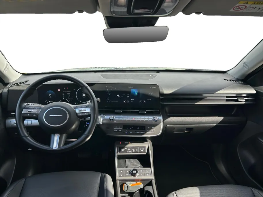 Hyundai Kona 1.6 GDI HEV Premium | Elek. stoelverstelling | Leder | Stoelverwarming en koeling