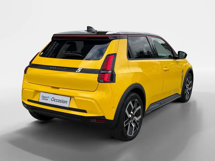 Renault 5 Comfort Range Techno 52 kWh Automaat | SoH 99% | 1e eigenaar | Navi | Camera | Parkeersensoren | Apple CarPlay/Android Auto | Adaptive Cruise Control | Licht & Regen Sensor | Lichtmetalen Velgen | Full LED |