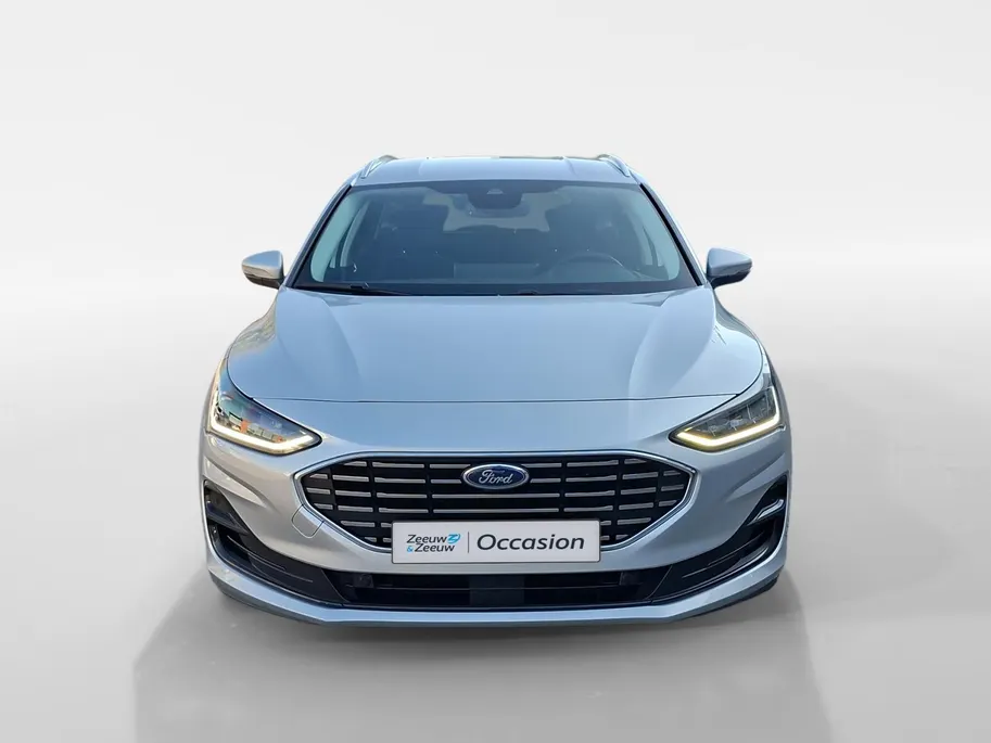 Ford Focus Wagon 1.0 EcoBoost Hybrid Titanium X | Dealeronderhouden | Stoel- stuur en voorruitverwarming | Navigatie