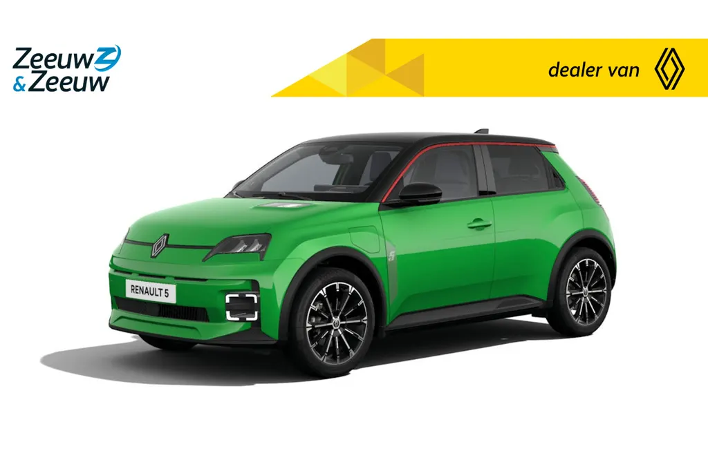 Renault 5 Urban Range Techno 120pk | Nu uit voorraad leverbaar met € 3.360,- Zeeuw en Zeeuw Voorraadkorting| Pack Winter | Harman Kardon Audio |  Chrono Velgen | Vraag naar de voorraad | Financier uw R5 tegen slechts 4,9% rente