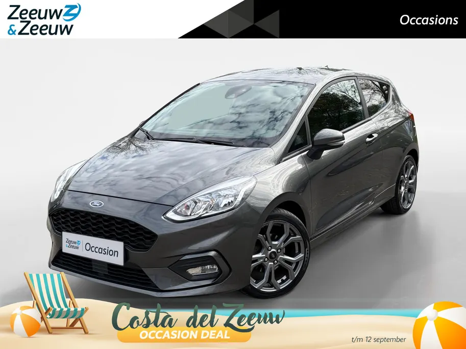 Ford Fiesta 1.0 EcoBoost ST-Line 125PK 3drs | 1e Eigenaar | NL-Auto | Climate Control | Navigatie | Parkeersensoren | Privacy Glass | Apple Carplay / Android Auto