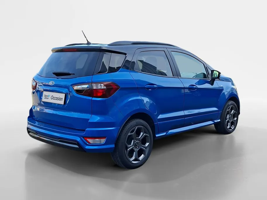 Ford EcoSport 1.0 EcoBoost ST-Line | Stoel- stuur en voorruitverwarming | Navigatie via Apple Carplay & Android auto | Cruise control
