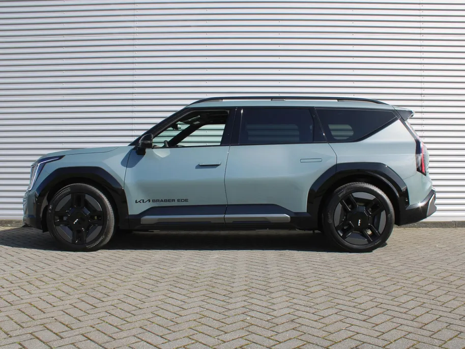 Kia EV9 GT-Line AWD 99.8 kWh | 7-zits | Stuur-/stoelverwarming + ventilatie v+a | 360 Camera | Schuifdak | Elek. stoelverstelling +  achterklep | HUD | Leer | 21' LM |