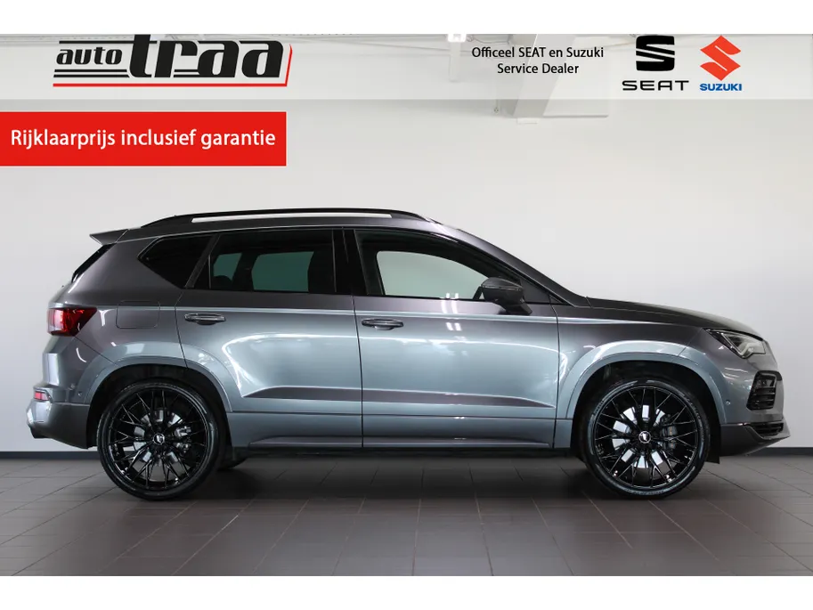 CUPRA Ateca 2.0 TSI 4DRIVE DSG-7 300PK / 360° Camera / 20'' LMV / Elektr. klep / DCC / Stuur + Stoelverwarming / Beats /