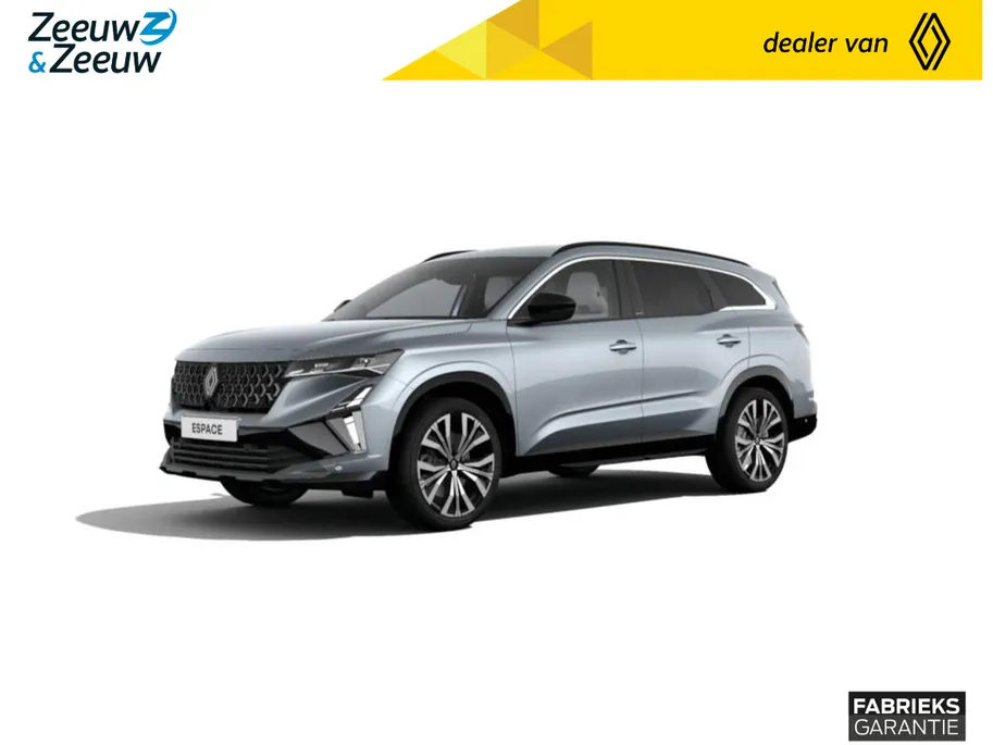 Renault Espace E-Tech full hybrid 200 iconic 7p. Nieuw model | NU met € 4000,- Zeeuw en Zeeuw voorraadkorting! | NU met GRATIS 5 jaar fabrieksgarantie | Financier tegen slechts 2,9% rente