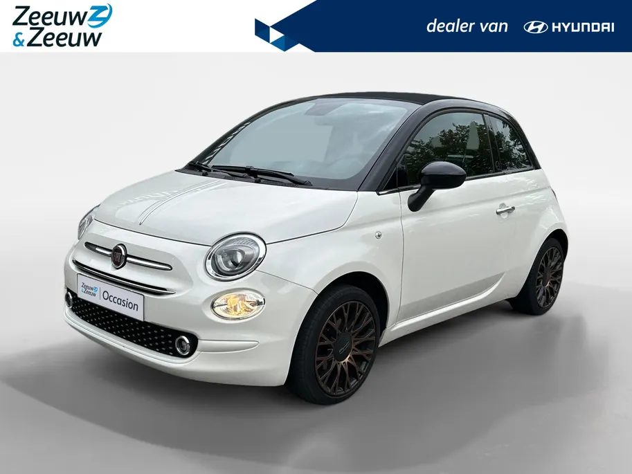 Fiat 500 0.9 TwinAir Turbo Sport Cabriolet! Super mooie uitvoering! NU RIJKLAAPRIJS incl. 12 Maandag GARANTIE! Premiumpakket GRATIS!!