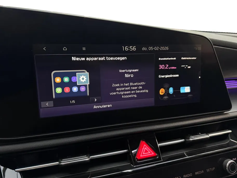 Kia Niro 1.6 GDi Hybrid DynamicPlusLine Stoel/stuur verwarming | Schuif Kanteldak | Elektrische achterklep