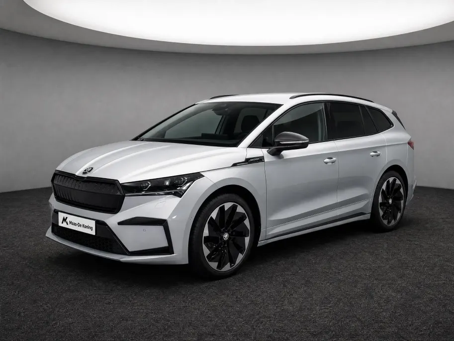 Škoda Enyaq iV 60 180pk Sportline · Camera · Elek. Voorstoel · Elek. Achterklep · Apple/Android Car Play · Stoel-& Stuurverwarming · P-Sensoren · 21'' Inch ·