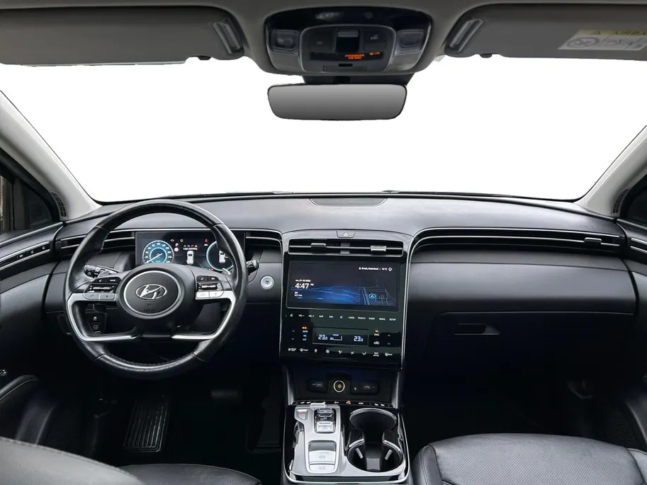 Hyundai Tucson 1.6 T-GDI HEV Premium Sky + Winterbanden! | 1650kg trekgewicht | Navi | 360 Camera | Stoel+ stuurverwarming | Elek. stoelverstelling