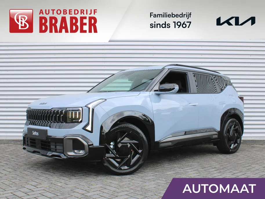 Kia Seltos 1.6 T-GDi DCT7 X-Line Demo Edition | Stuur-/stoelverwarming + ventilatie | 360 Camera | Leer | Elek. stoelverstelling | Telefoonlader | LED | 19' LM |