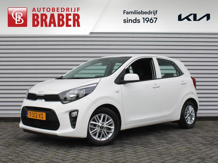 Kia Picanto 1.0 DPi DynamicLine | Camera | Airco | 14' LM | Cruise | Android Auto/Apple Carplay | Dealeronderhouden | 1e eigenaar |