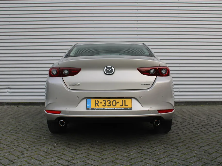 Mazda 3 2.0 e-SkyActiv-G M Hybrid 122PK 6MT Comfort | BTW Auto | Navi | Leder | Keyless | Camera | Elek. Stoelvers. |