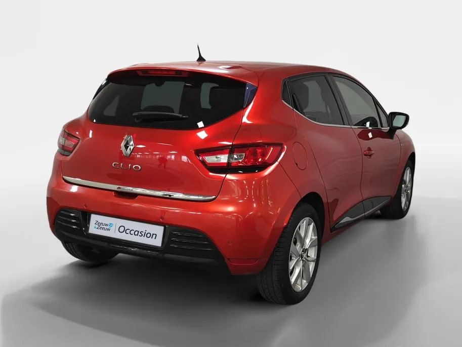 Renault Clio 0.9 TCe Limited NAVI AIRCO CAMERA CRUISE CONTROLE LM VELGEN 5 DEURS PAS 24000KM DEALER ONDERHOUDEN ORGINEEL NEDERLANDSE AUTO 12 MAANDEN GARANTIE