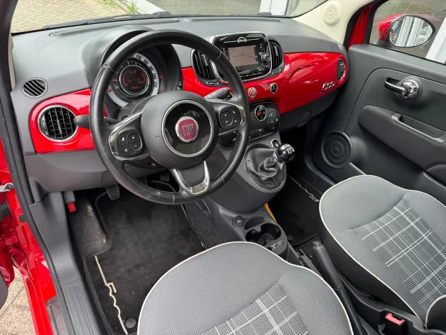 Fiat 500 0.9 Turbo Lounge | Navigatie | Panoramadak | ECC