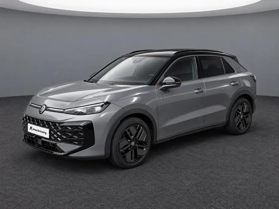 Volkswagen T-Roc 1.5 eTsi 150pk DSG R-Line First Edition · Camera · Wegklapbare Trekhaak · Stoelverwarming · Dodehoek Detectie · Elek. Achterklep · 19'' Inch · Garantie t/m 08-03-2030 of 100.000km