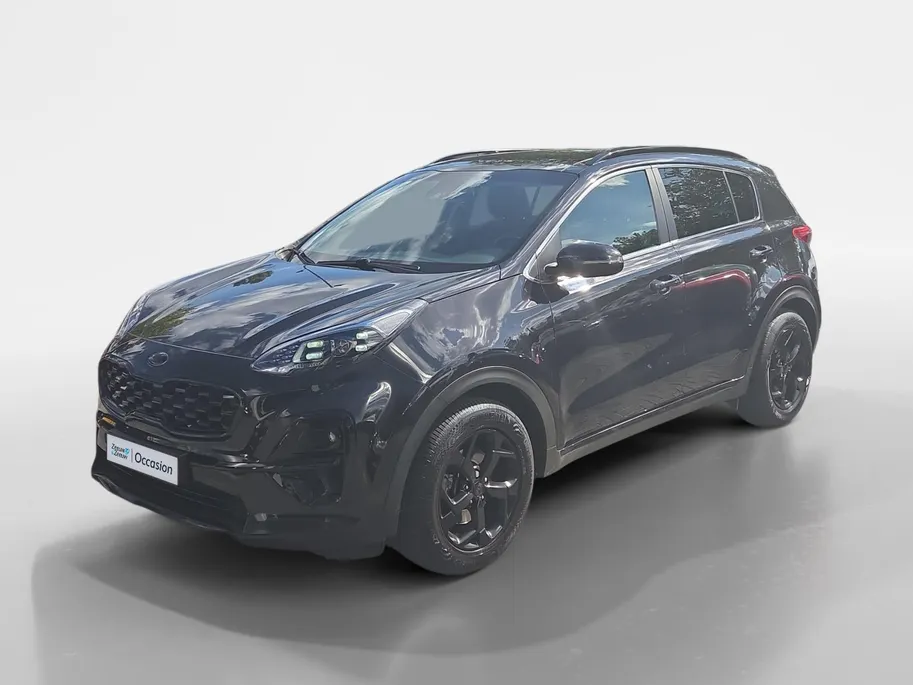 Kia Sportage 1.6 T-GDI Black Edition | Airco | Navi | Camera | Leder | Stoelverwarming | Stuurverwarming |