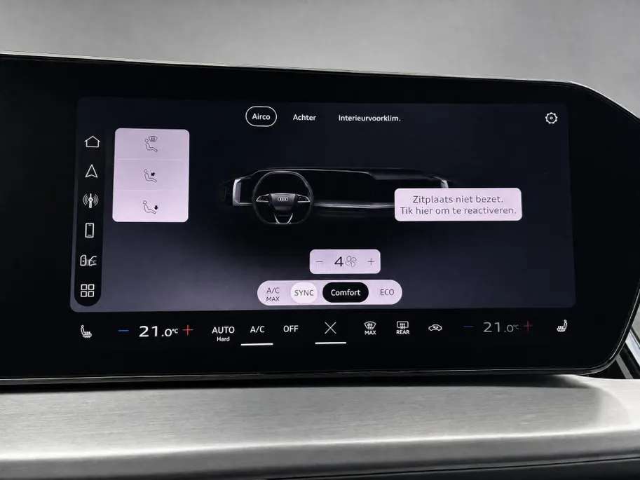 Audi Q4 Sportback e-tron S edition quattro performance 82 kWh · Tech Pro · Panorama dak · SONOS Sound · Ambient lighting · Head-up Display