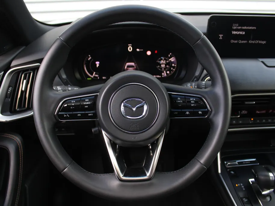 Mazda CX-60 2.5 e-SkyActiv PHEV Homura Plus | Stuur-/stoelverwarming+ventilatie | Schuifdak | Leer | HUD | Elek. stuur-/stoelverstelling | Camera rondom | 20' LM |