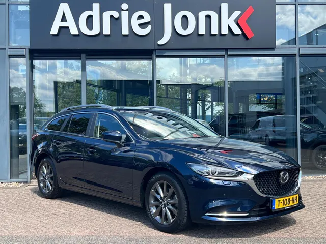 Mazda 6 Sportbreak 2.0 SkyActiv-G 165 Centre-Line AUTOMAAT | TREKHAAK | 360gr CAMERA | APPLE CARPLAY/ ANDROID AUTO | HEAD-UP DISPLAY | 1e EIG | NED. AUTO |