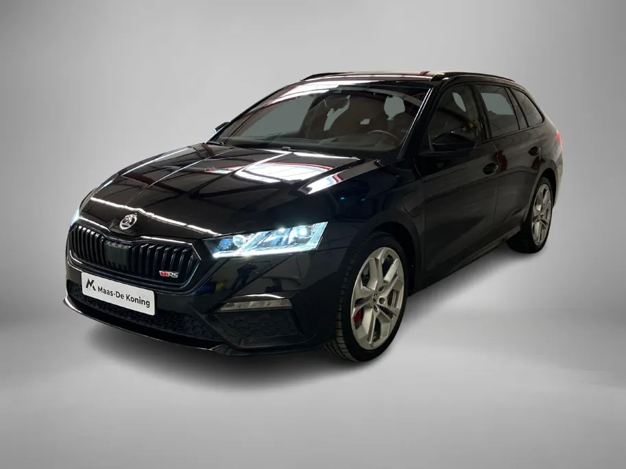 Škoda Octavia Combi 1.4TSI 180kW/245PK iV PHEV RS · Navigatie · Leder/Alcantara · Apple/Android Car Play · Elektrische stoelverstelling ·