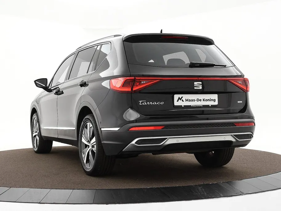 SEAT Tarraco 1.4 TSI 245pk e-Hybrid Xperience Business Intense · Camera · Inklap. Trekhaak · Keyless · Stuur- & Stoelverwarming · Dodehoeksensor · Elek. Achterklep ·