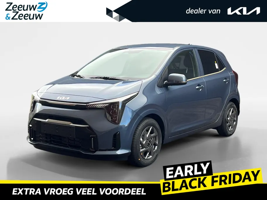 Kia Picanto 1.0 GDi DynamicPlusLine PL VANAF 288,- PER MAAND| Elektrisch inklapbare buitenspiegels | 14' lichtmetalen velgen | NU MET €2.000 inruilpremie