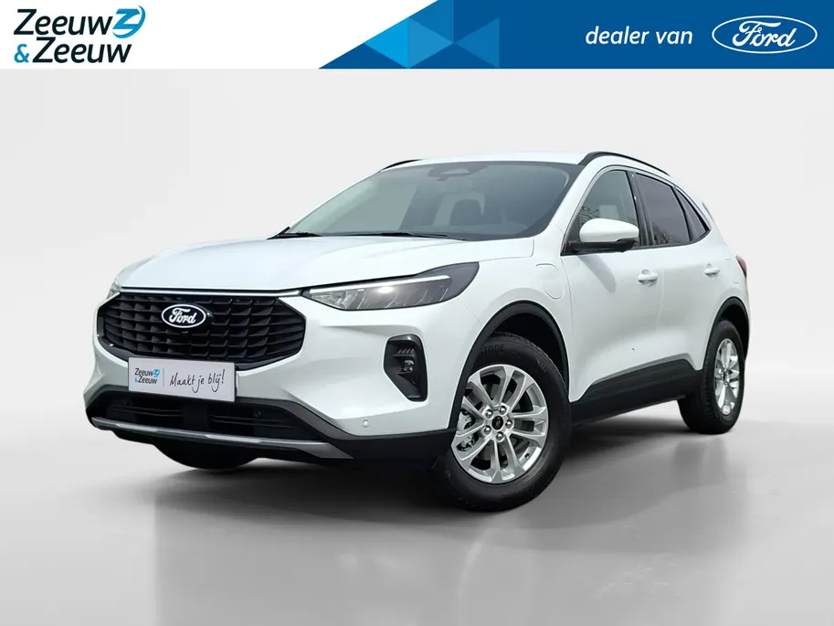 Ford Kuga 2.5 PHEV Titanium | El. Trekhaak | Driver Assistancepack | 360Camera | Adaptive Cruisecontrol | Climate Control | Navigatie | te bestellen