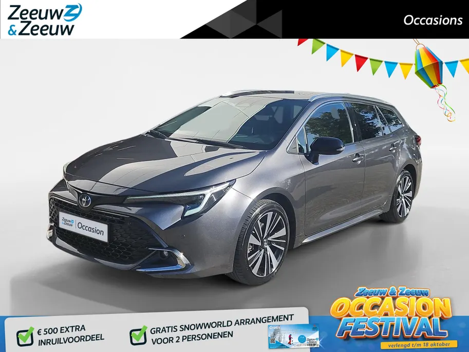 Toyota Corolla Touring Sports Hybrid 140 Dynamic | Carplay | Parkeer Camera | Navigatie | Stoelverwarming | Parkeer sensoren |