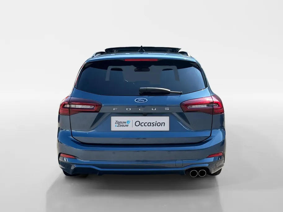 Ford Focus Wagon 1.0 EcoBoost Hybrid ST Line X | Automaat | Pano dak | Adapt. cruise control | BLIS | Winter pack | Parkeersensoren voor en achter | Achteruitrijcamera | B&O audio | Draadloos opladen mobiel | Bovag garantie |