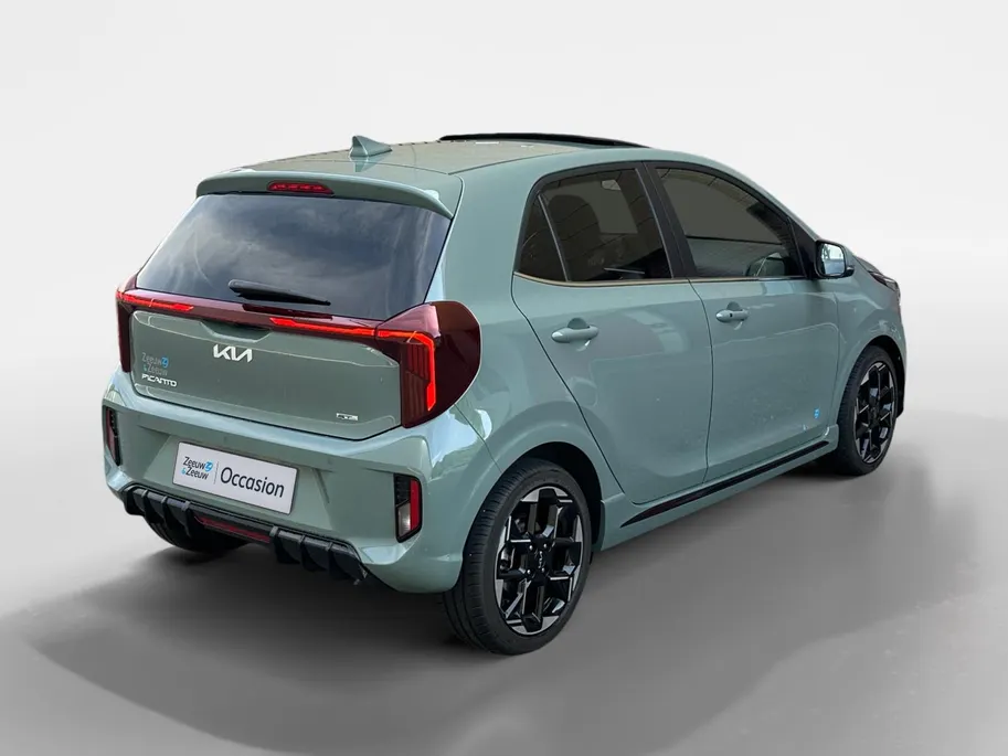 Kia Picanto 1.0 GDi GT-Line | Stoel/Stuurverwarming | Keyless entry | Schuif/Kanteldak | Draadloze oplader | Fabrieksgarantie | NAP