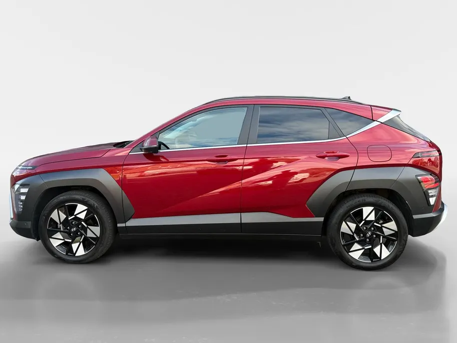 Hyundai Kona 1.6 GDI HEV Premium Sky | 1e Eigenaar | Panoramadak | Stoelkoeling/Verwarming | Elektr. Achterklep | Dodehoek detectie | 360 Camera | Fabrieksgarantie! |