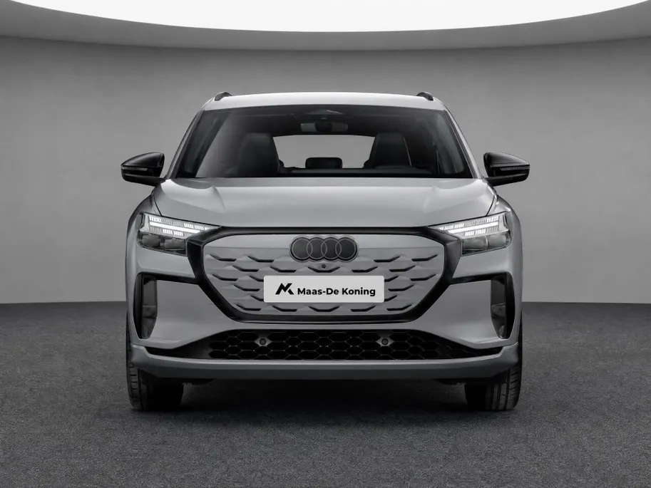 Audi Q4 Q4 S edition 204 PK · Trekhaak elek. wegklapbaar ·  Lendensteunen · Opberg- en bagageruimtepakket
