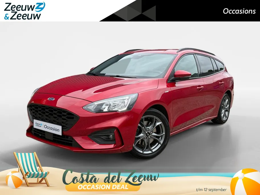 Ford Focus Wagon 1.0 EcoBoost Hybrid ST Line X Business | NL Auto | Dealeronderhouden | Winter Pack | Achteruitrijcamera | LMV | Apple Carplay & Android Auto |