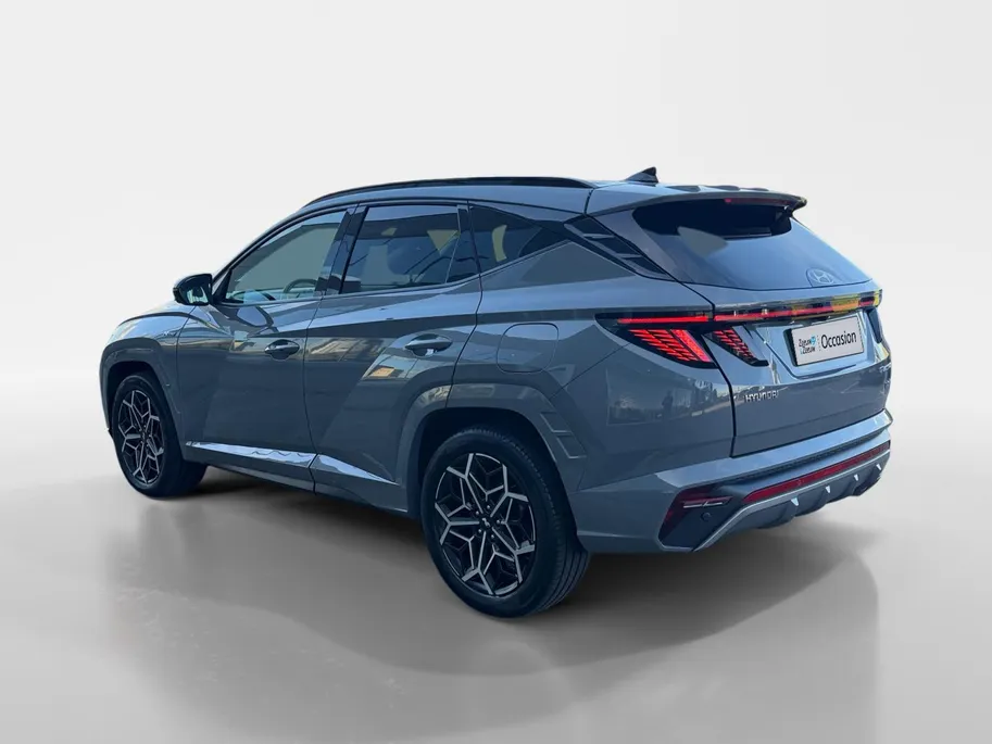 Hyundai Tucson 1.6 T-GDI PHEV N Line 4WD | 66km WLTP elektrisch | Navigatie | Apple Carplay & Android Auto | Adaptive cruise control | Parkeersensoren rondom | 360 camera | Stoelverwarming & koeling voor |