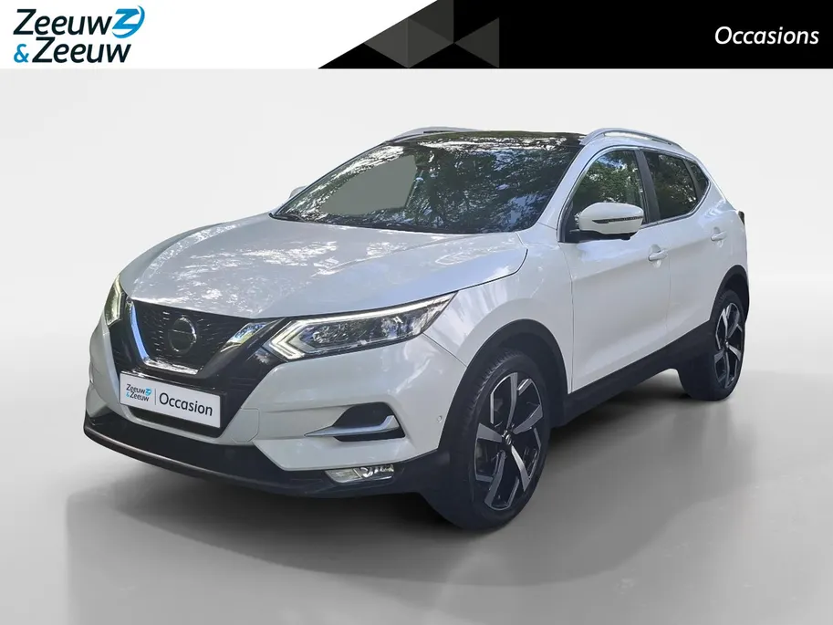 Nissan QASHQAI 1.3 DIG-T Tekna | TREKHAAK | STOELVERWARMING | PANO DAK | CLIMATE | ALL SEASON BANDEN |