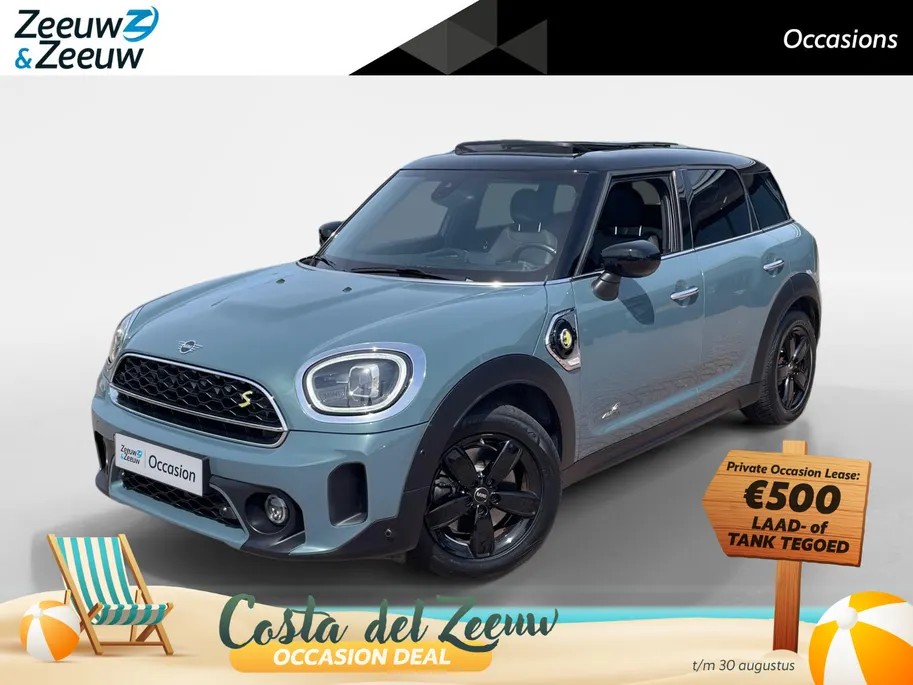MINI Countryman 1.5 Cooper S E ALL4 Chili *Automaat*Navi+Camera*Climate Control*Schuif/kanteldak*Heads up Display*Harman Kardon Audio*Stoelverwarming*Vol opties!