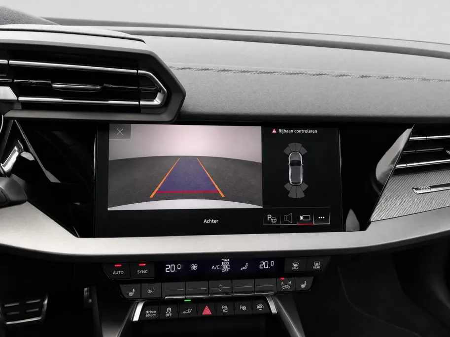 Audi A3 Sportback 45 TFSIe 272pk S-Tronic S Edition Competition · SOH 100% · Panoramadak · Camera · Lederen Bekleding · Elek. Stoel Bestuurder · Elek. Achterklep · Dodehoeksensor · Garantie t/m 24-06-2030 of 100.000km