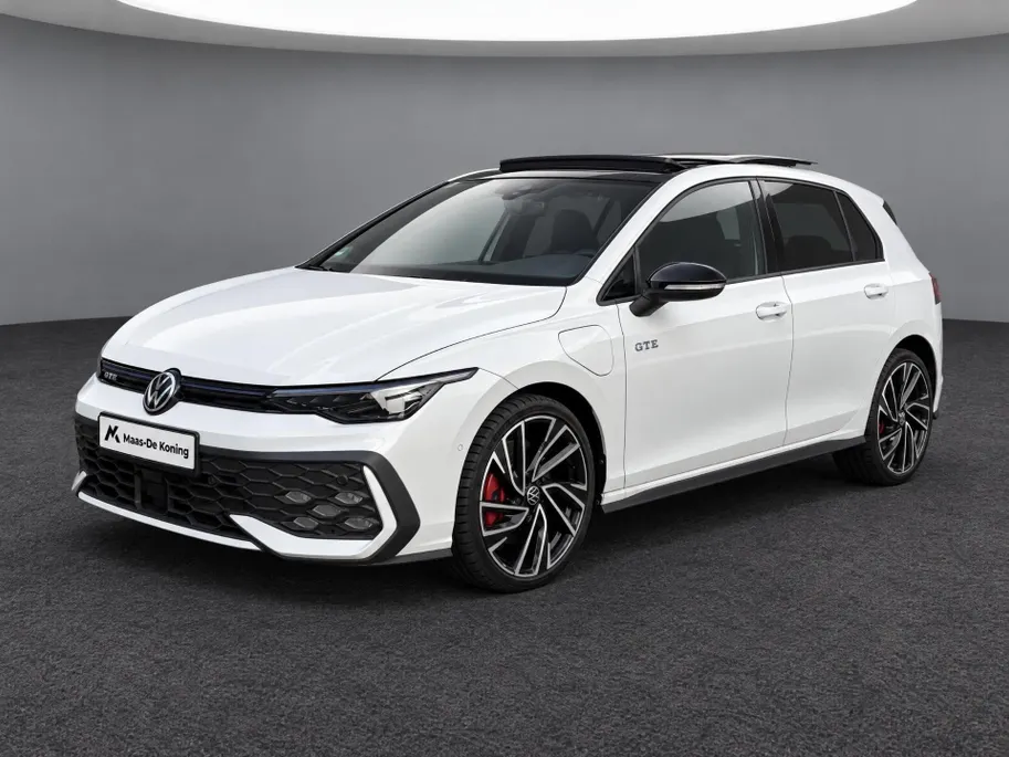 Volkswagen Golf 1.5 272pk DSG eHybrid GTE · Panoramadak · Stoelventilatie · Camera · Elek. Voorstoel · Garantie t/m 21-09-2030 of 100.000km