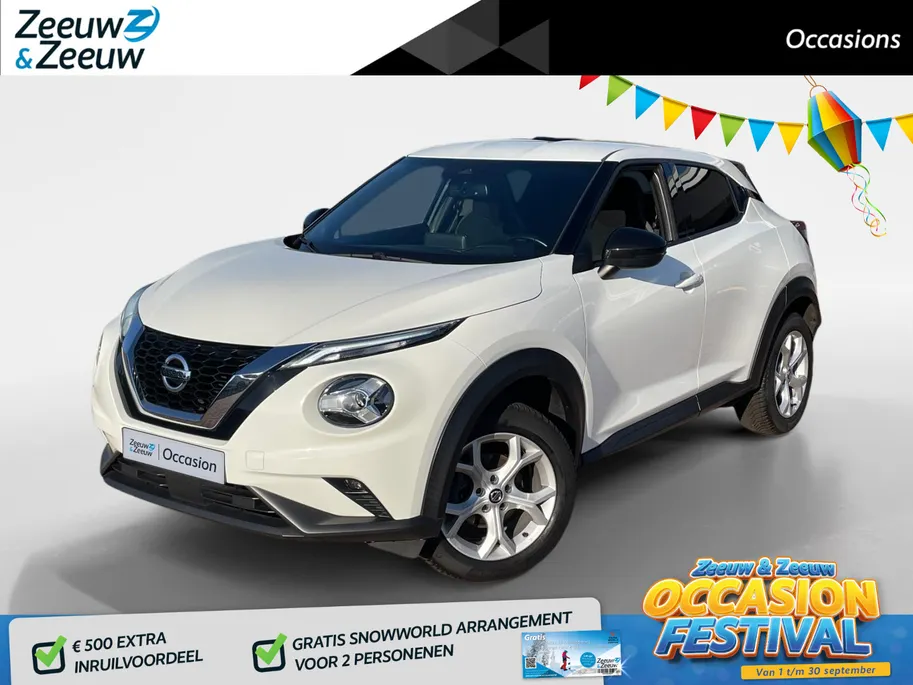 Nissan Juke 1.0 DIG-T N-Connecta *Navi*Camera*Climate Control*Carplay*LM.Velgen*Parkeersensoren*Nette auto!