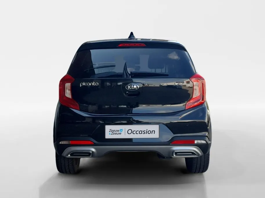 Kia Picanto 1.0T X-Line 5p | Stoel en stuurverwarming | Navigatie | Climate control | Keyless met startknop | Lederen bekleding | Apple Carplay / Android Auto |