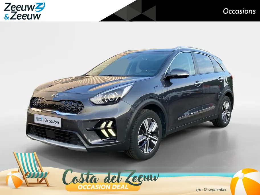 Kia Niro 1.6 GDi PHEV DynamicLine Climate control | Trekhaak | Navigatie | Camera | LM velgen | Stoel,- en stuurverwarming | Elek. best. stoel |