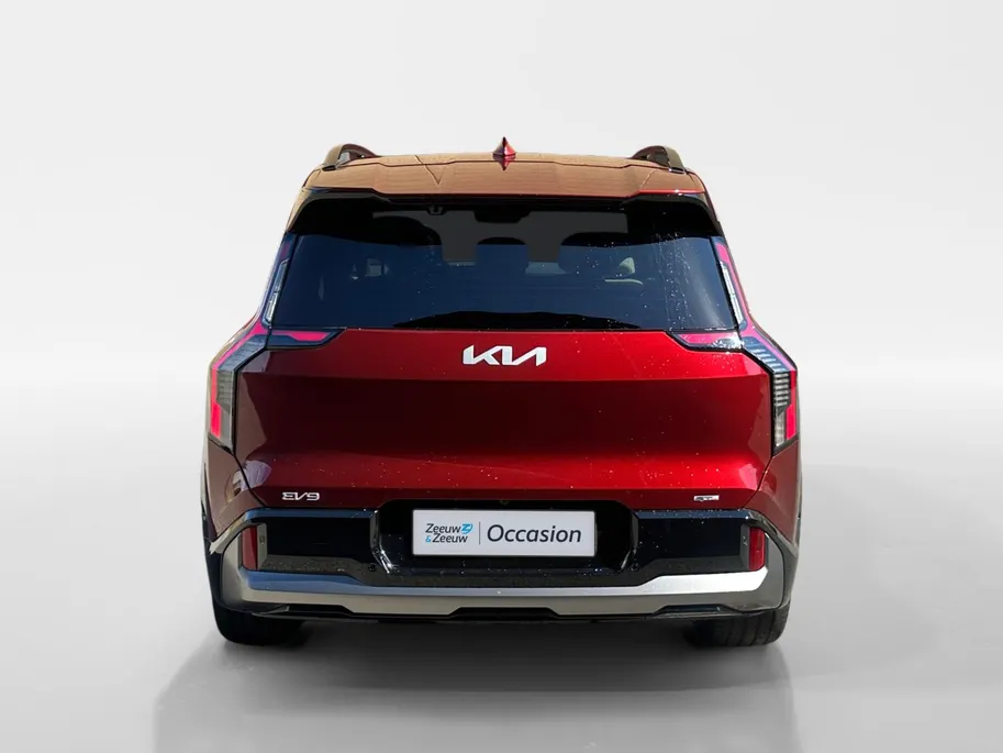 Kia EV9 GT-line AWD 99,8 kwh 7 zits | 385 PK | Geventileerde/verwarmde stoelen | Wireless Carplay & Android auto | 2.500 kg trekgewicht | Meridian | Fabrieksgarantie t/m 19-6-2033 +3x 1 jaar*  | NAP