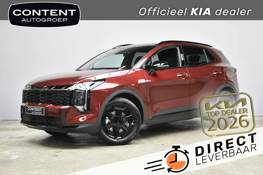 Kia Sportage 1.6 T-GDi 239pk Hybrid AT6 Black Edition Advanced DIRECT LEVERBAAR