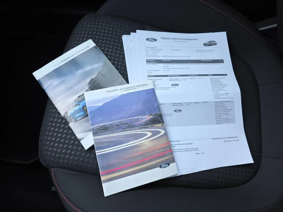 Ford Focus Wagon 1.0 EcoBoost Hybrid ST Line X Business | 1e eigenaar | Dealer onderhouden! | Panoramadak | Winterpack | Adapt. Cruise | B&O Audio | 18' inch velgen | 12 maanden garantie