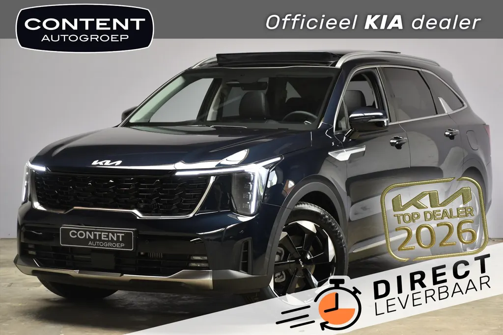 Kia Sorento 1.6 T-GDi 253pk PHEV AWD 7 PERS. DynamicPlusLine NIEUW DIRECT LEVERBAAR